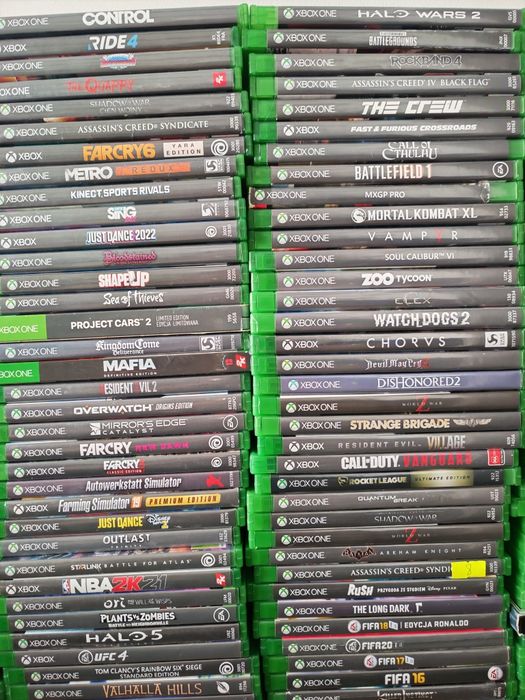 Gry Xbox one series Minecraft GTA Lego Rdr Cod Wiedźmin mafia  bf