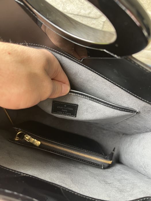 Louis Vuitton Ombre Bag Epi Leather Black