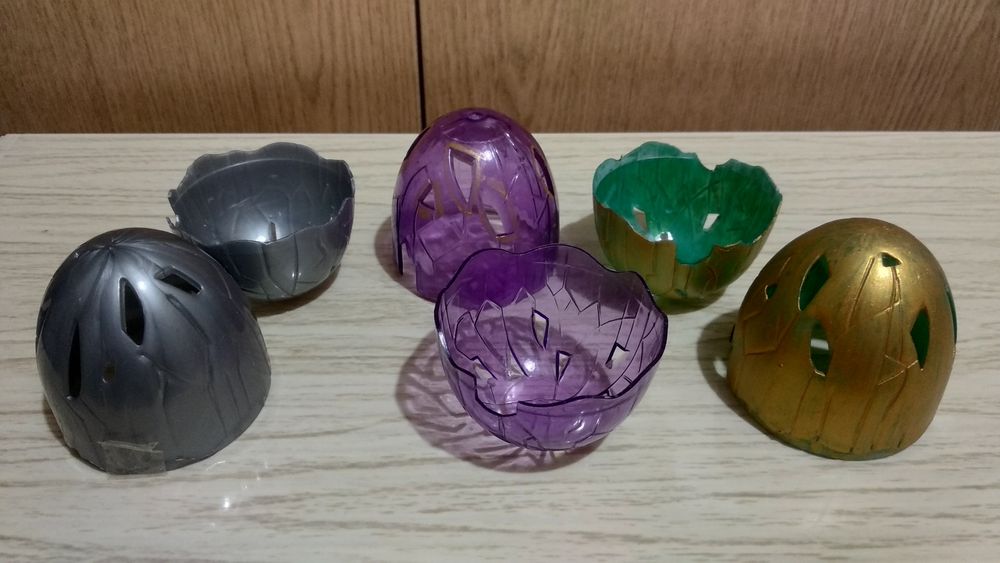 Набір фігурок яєць роз'ємних з 3 штук