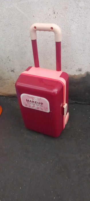 troley brinquedo cabeleireira