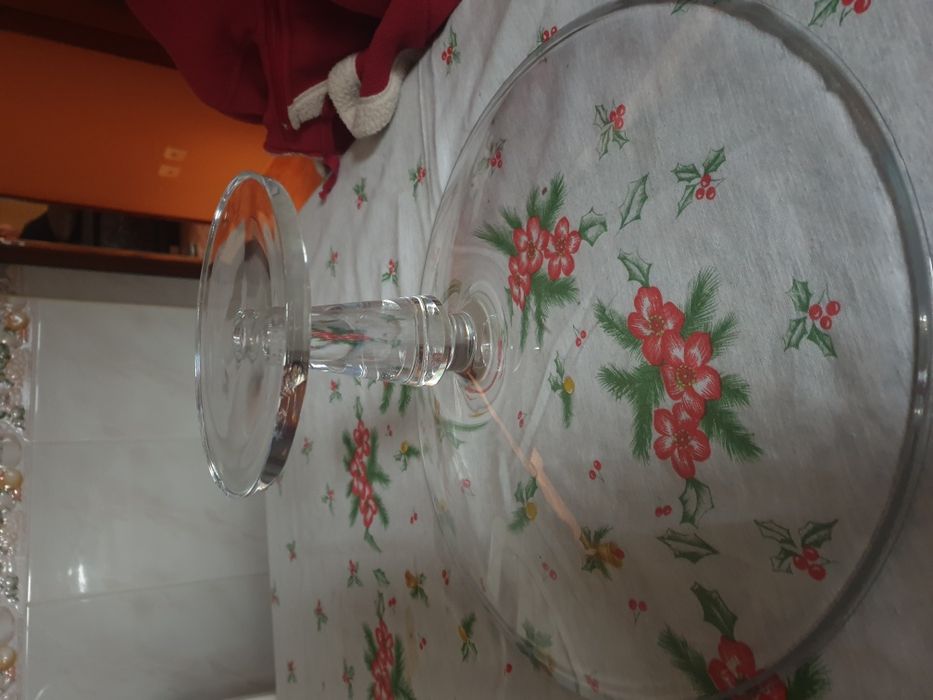 Fruteira em cristal