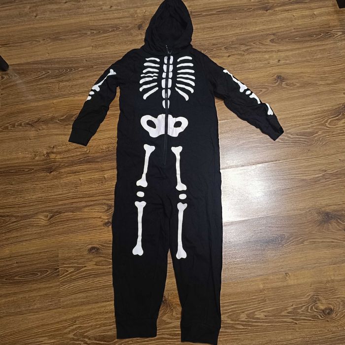 Piżama strój kościotrup Reserved z kapturem 134-140