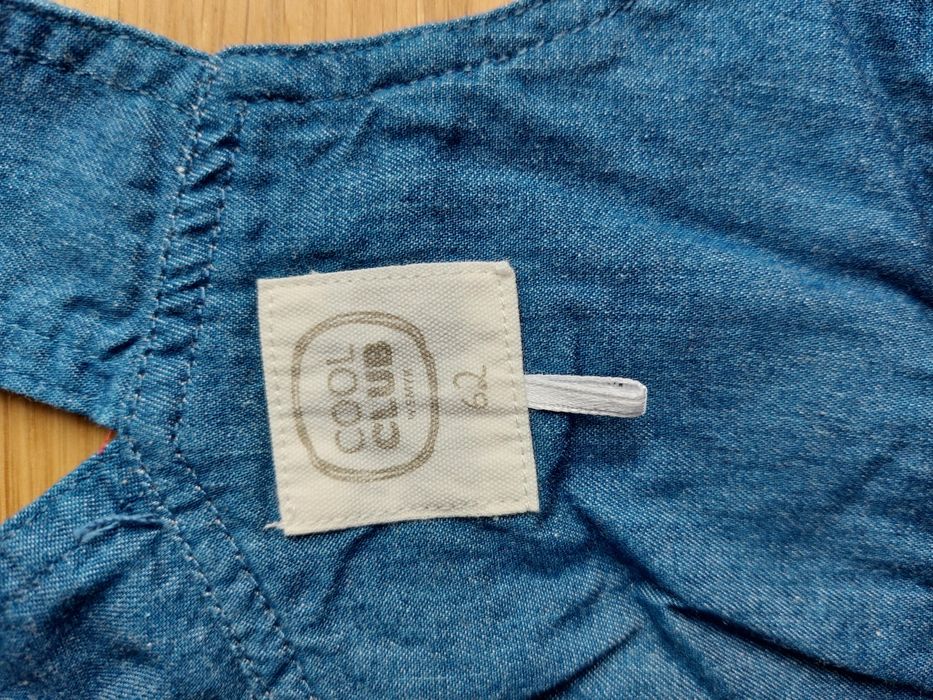 Sukienka jeansowa tiul 62