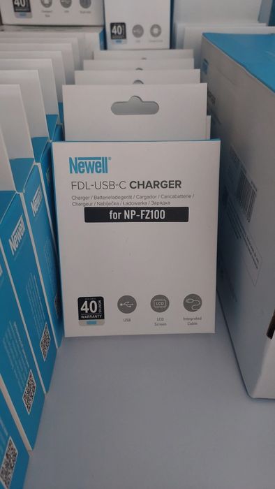 Зарядний пристрій Newell fdl-usb-c np-fz100 для Sony A7III, A7IV, A7C.