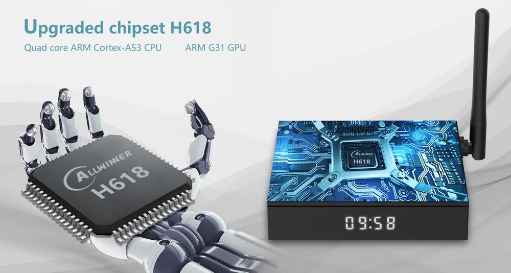 Smart TV Box Tanix TX68 H618 4GB/32GB