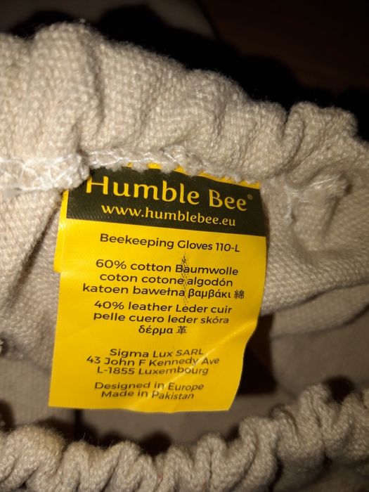 Rękawice pszczelarskie Humble Bee 110 Premium rozmiar L