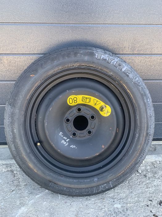 Koło dojazdowe dojazdówka 16” 5x108 Ford Focus Mondeo MK4 S-MAX Volvo V50 S40