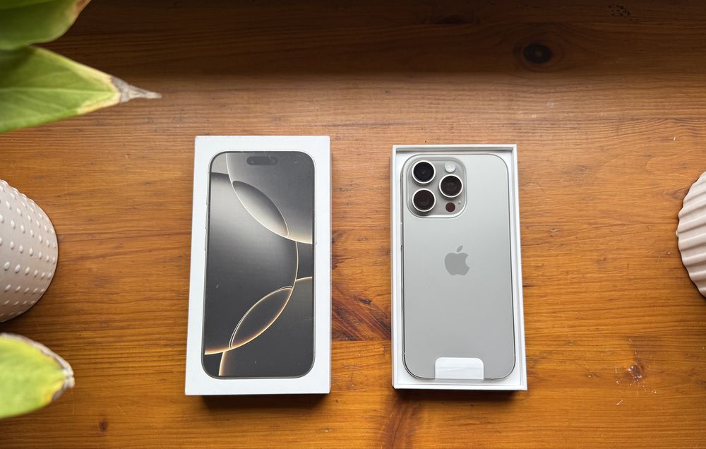  Apple iPhone 16 Pro Max 256GB Natural Titanium I Komplet I Bateria 95%