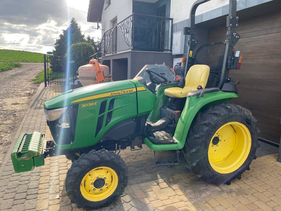 Ciągnik Traktor John Deere 3038E 4x4 Silnik Yanmar 38KM 2018r