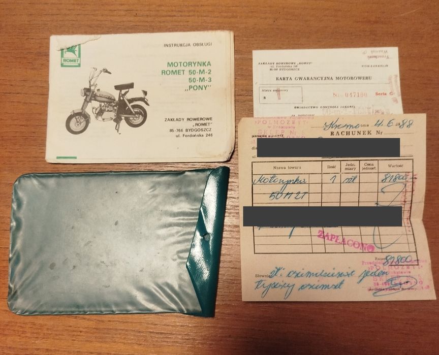 Motorynka Romet Pony 50 M-2