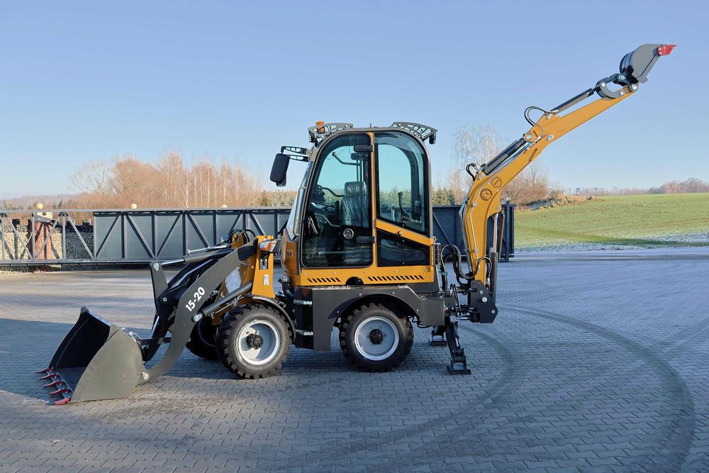 KOPARKO-ŁADOWARKA APS 15-20 | 4x4 | YANMAR | 2800 kg