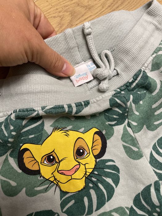 Super dresik Disney Baby Król Lew Simba z uszami super jakość