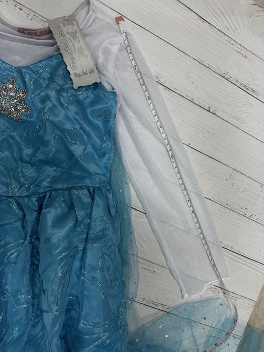 Карнавальна сукня для дівчинки Ельза , р. 140