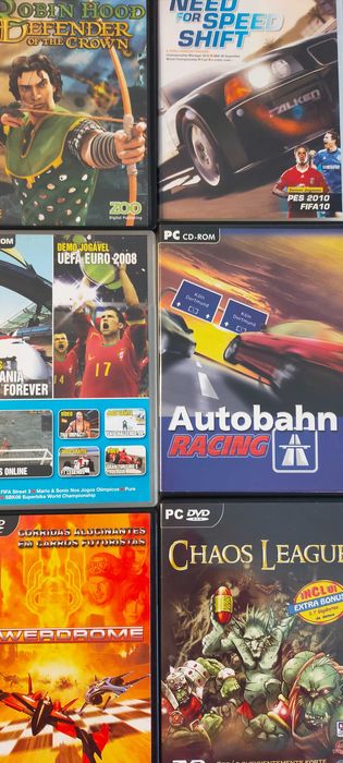 Jogos de PC – DVD