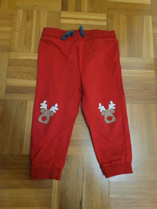Świąteczne spodnie 92