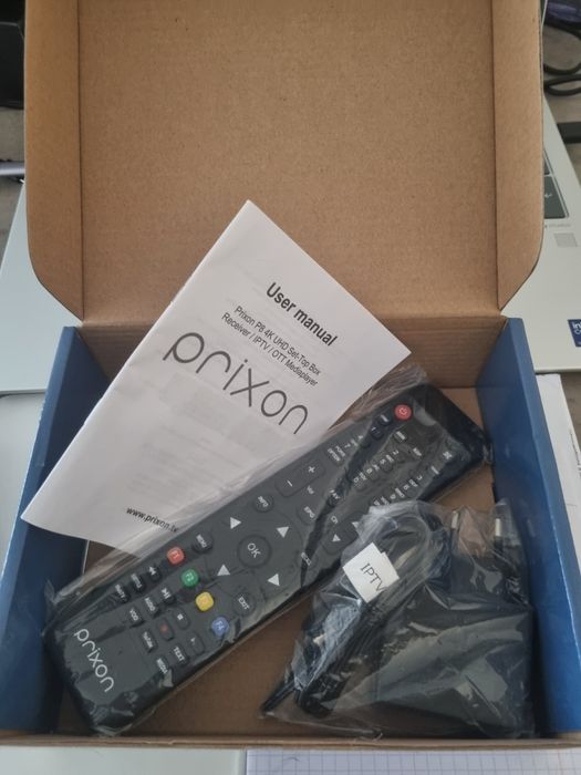 Box IPTV Prixon P8 4K UHD – Como Nova (Na Caixa Original)