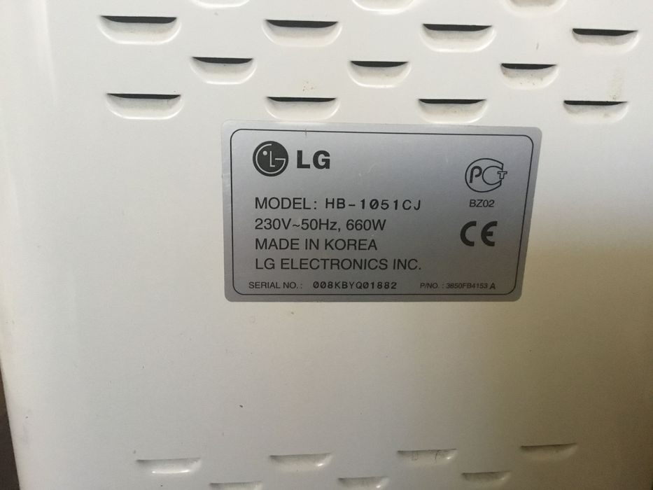 Хлебопечь LG HB-1051CJ( для пасок просто блеск)