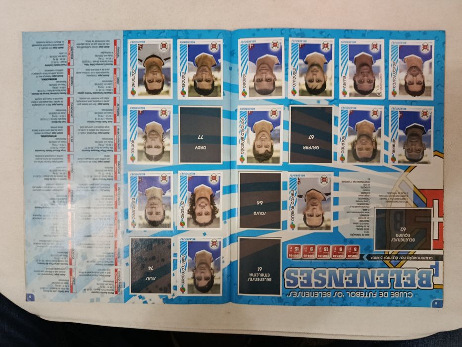 Caderneta FUTEBOL 2006/07 (235 Cromos)