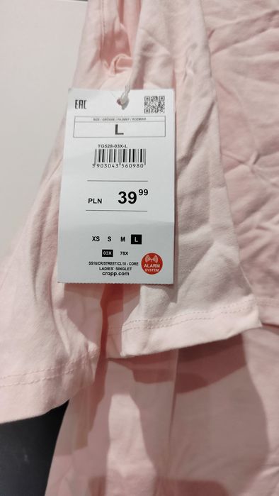 Body na ramiączka różowe