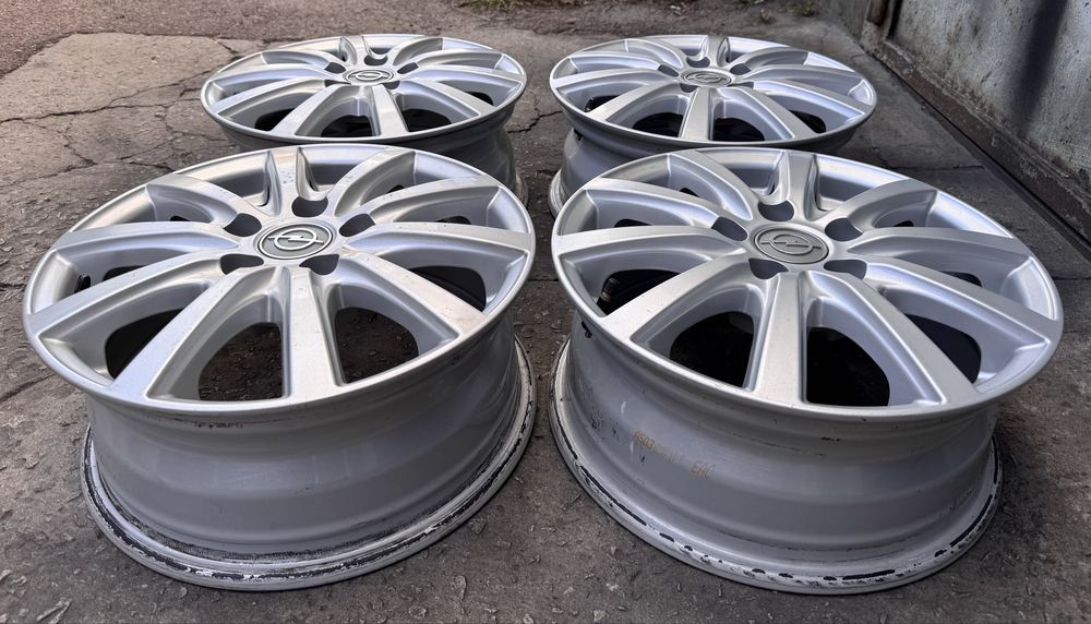 Литые диски r16 6J 5x105 ET-37 Aveo T300/Cruze/Bolt/Volt/Encore/Trax/Sonic/Mokka/Cavalier/Tracker/Verano/Buick/Astra J/Astra K/Excelle/Chevrolet/Opel