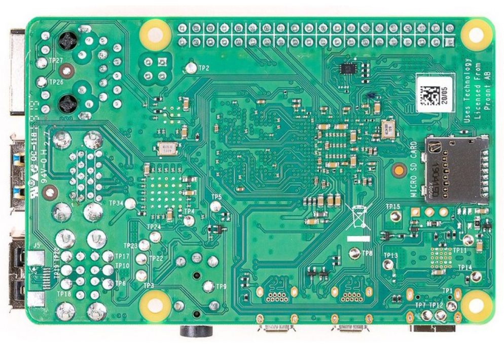 Мінікомп'ютер Raspberry PI 4 Model B 2 GB