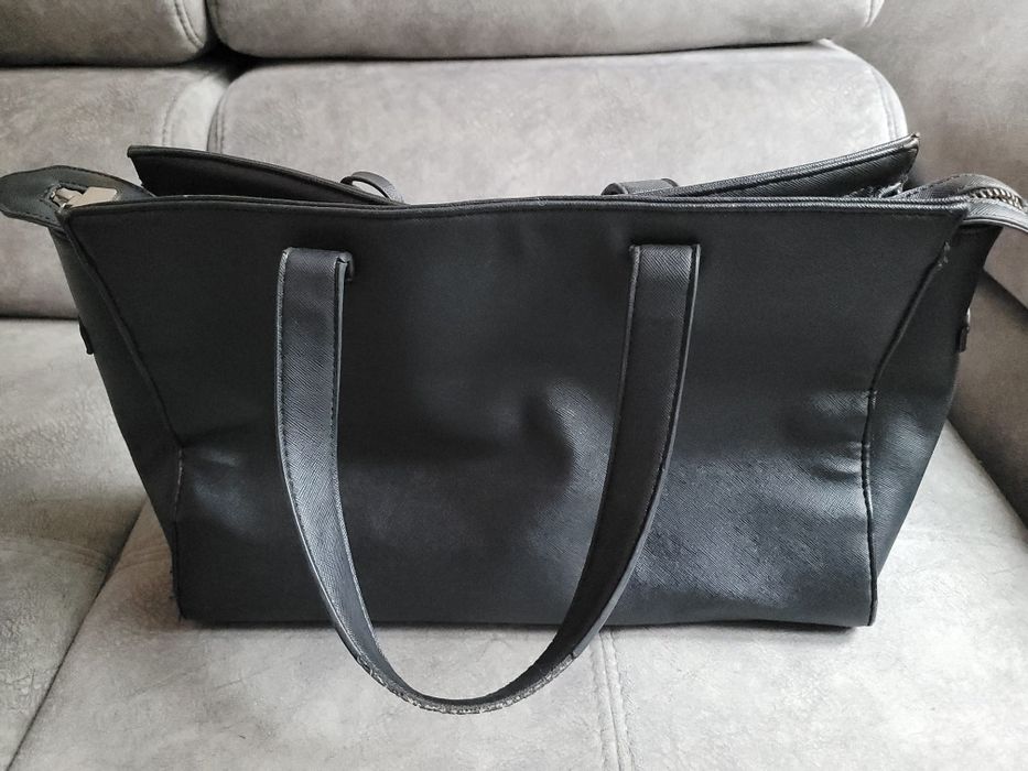 Damska torebka Top Secret duża czarna pojemna