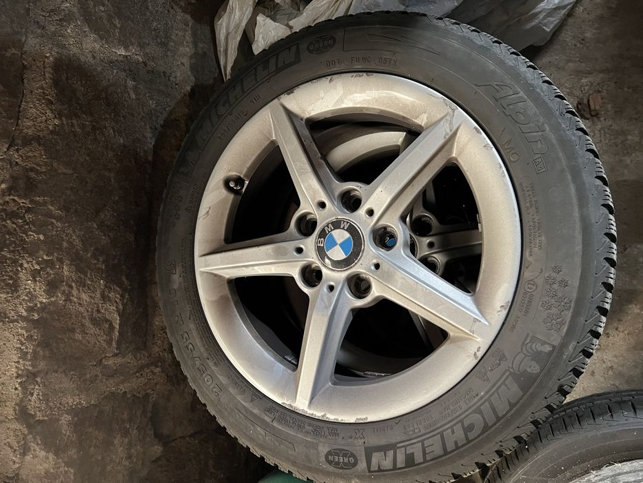 Jantes 16 BMW originais com pneus 205 r55 16