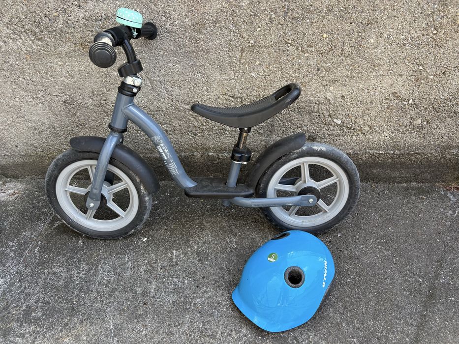 Rowerek biegowy + kask unisex