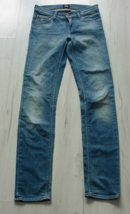 Piękne damskie spodnie jeansowe LEE jeans rozmiar M W25 L33 STRETCH
