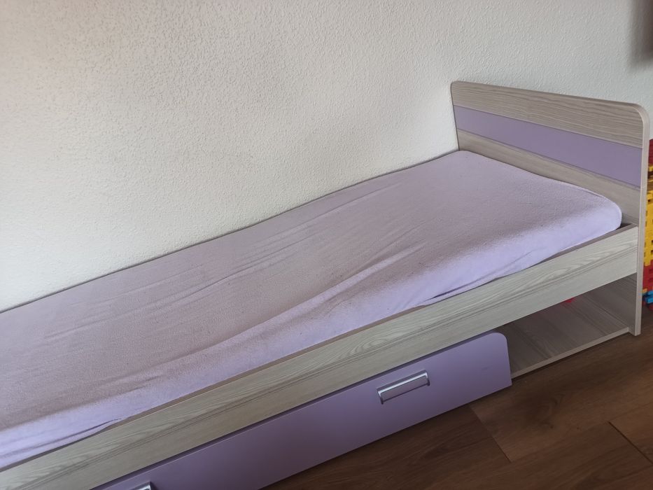 Łóżko dla dziewczynki 80/200