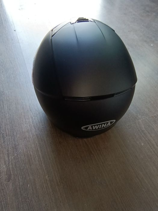 Nowy kask AWINA czarny mat