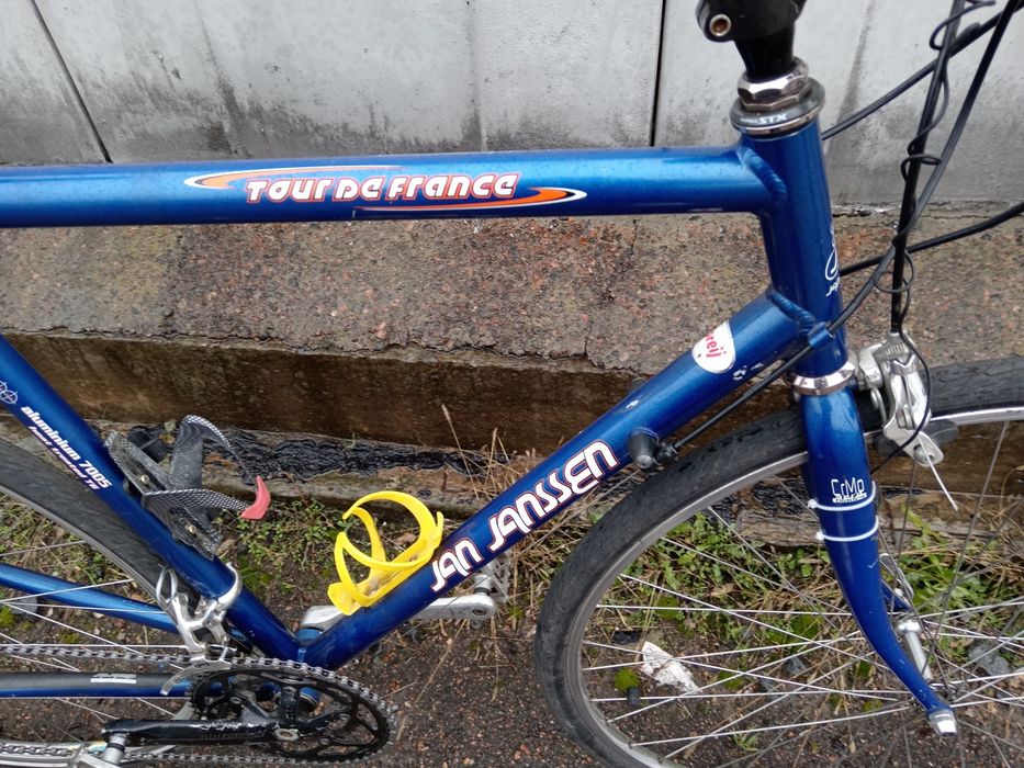 Велосипед Jan Janssen шосейний, гревел, гибрид.