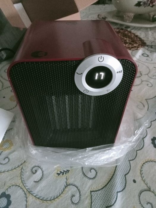 Aquecedor ventilado portátil novo,