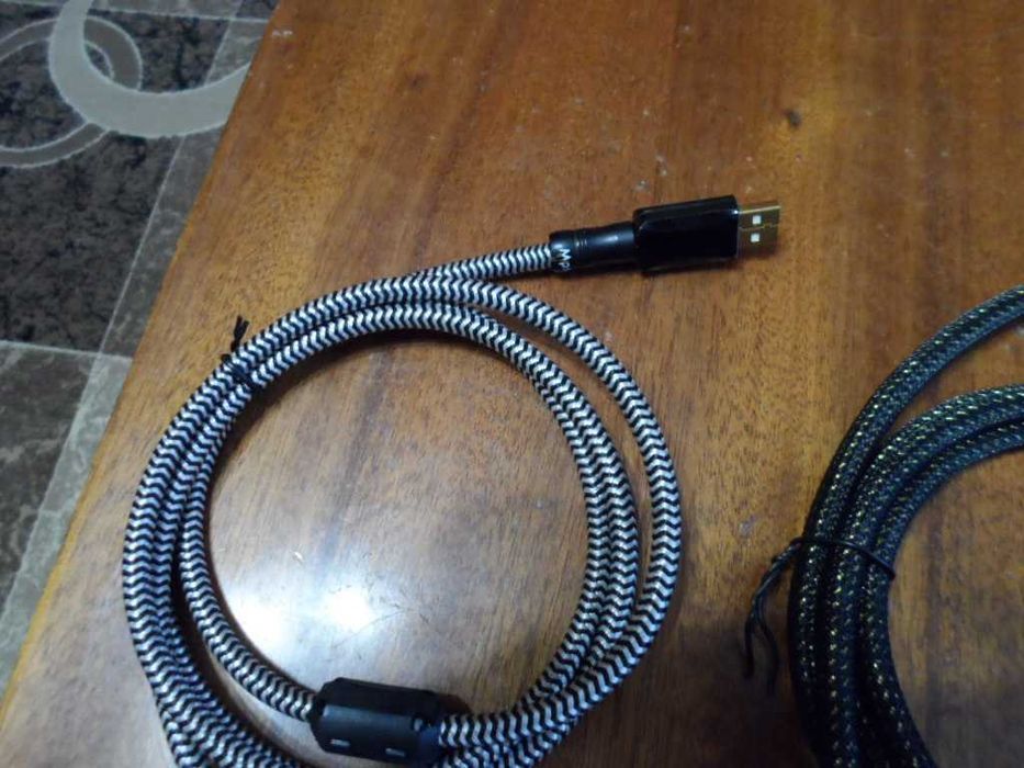 Різні срібні USB кабеля для ЦАП - DAC - підсилювач