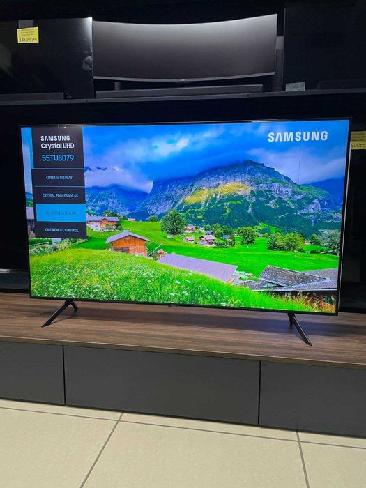 55" SAMSUNG 8серія UHD 4K Смарт Український TU8000 Німеччини Полоса