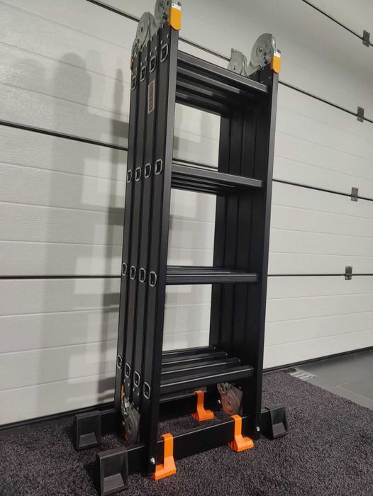 Шарнірна драбина-стрем'янка GTM KMP404A 4х4 + Платформа