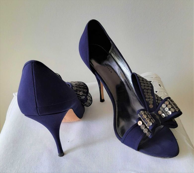 KAREN MILLEN szpilki czułenka PIĘKNE