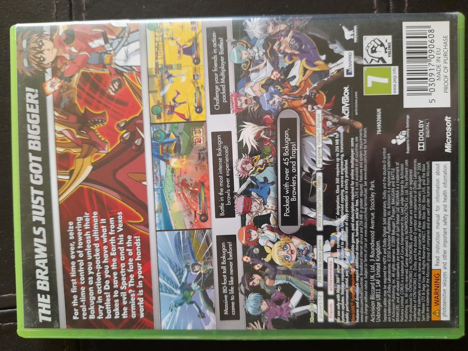 Bakugan Defenders of the Core xbox 360