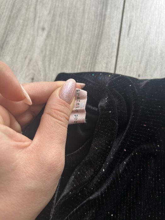 Błyszczący czarny półgolf rozmiar L/XL Traffic People