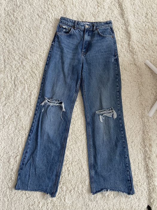 Джинси Zara широкі р.xS