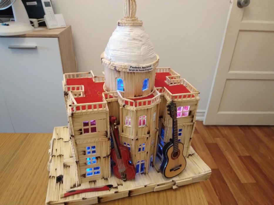 Estádio Sporting em fósforos