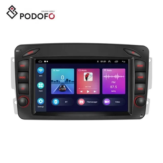 Rádio android mercedes W209/w203/w168 7