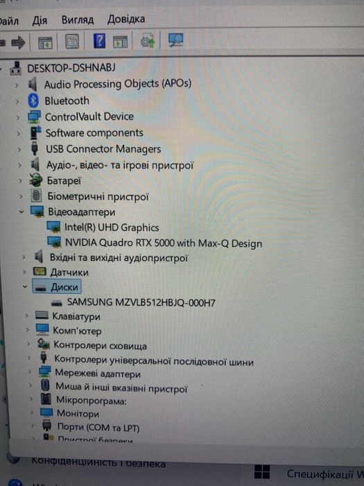 ТОП 15” Dell Precision 7550 FHD IPS i7-10850H 32Gb RTX 5000 16Gb Win