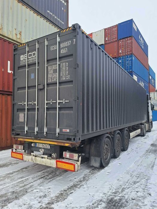 Kontener morski 40'HC 12m nowy one way magazyn / NJ