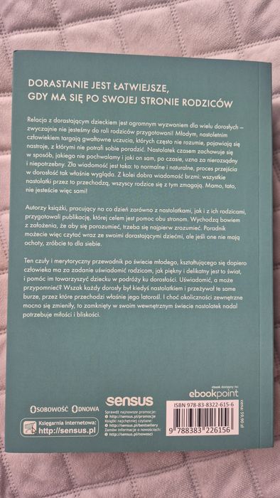 Książka Nastolatek potrzebuje wsparcia