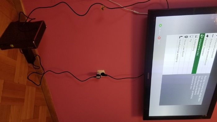 Xbox 360S Black Glossy pad, zasilacz sprawny w 100%