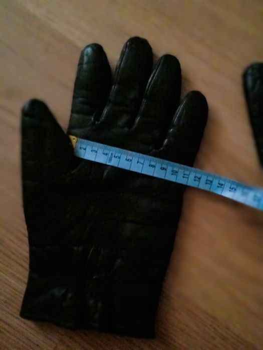 Перчатки  -кожа и замш.