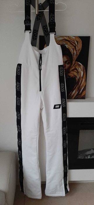 Spodnie narciarskie z wyższym stanem ASOS r. S