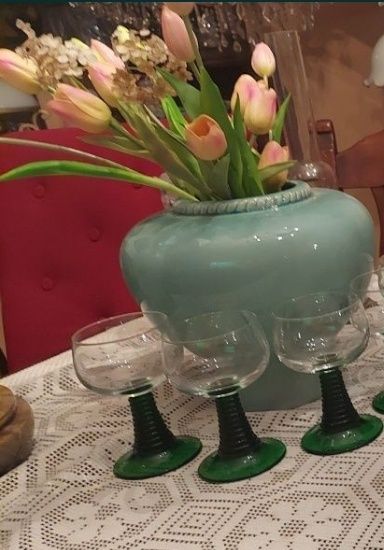 Flakon wazon pastelowy.