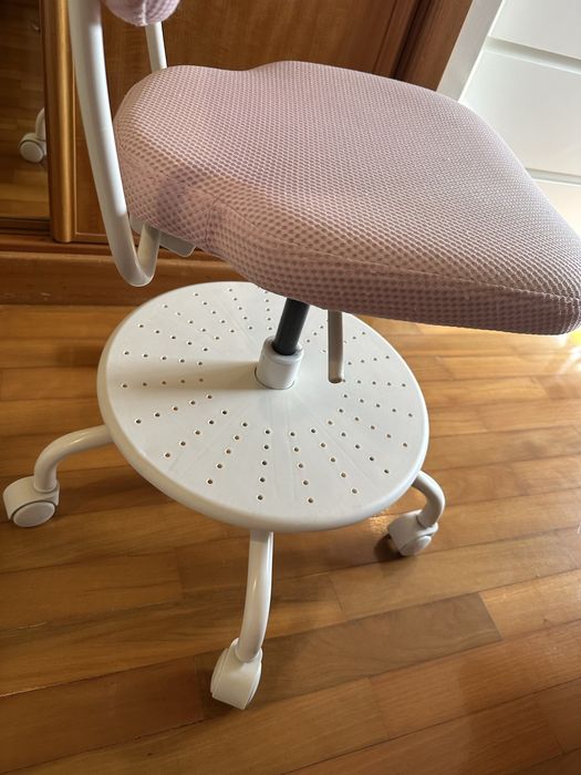 Cadeira Secretaria Ikea Rosa